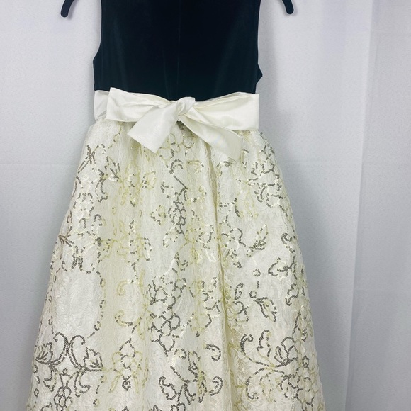 Layne Copeland girls velvet dress sz10 - Picture 4 of 7